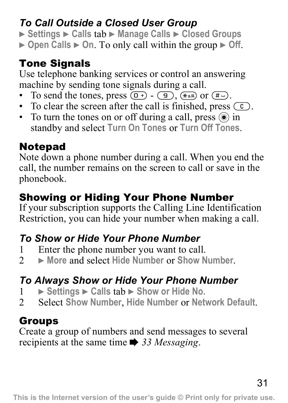 Sony Ericsson J300a User Manual | Page 32 / 80