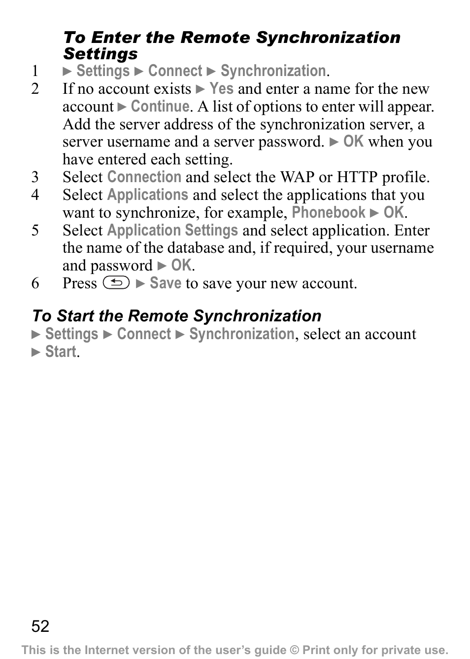 Sony Ericsson J300a User Manual | Page 53 / 80