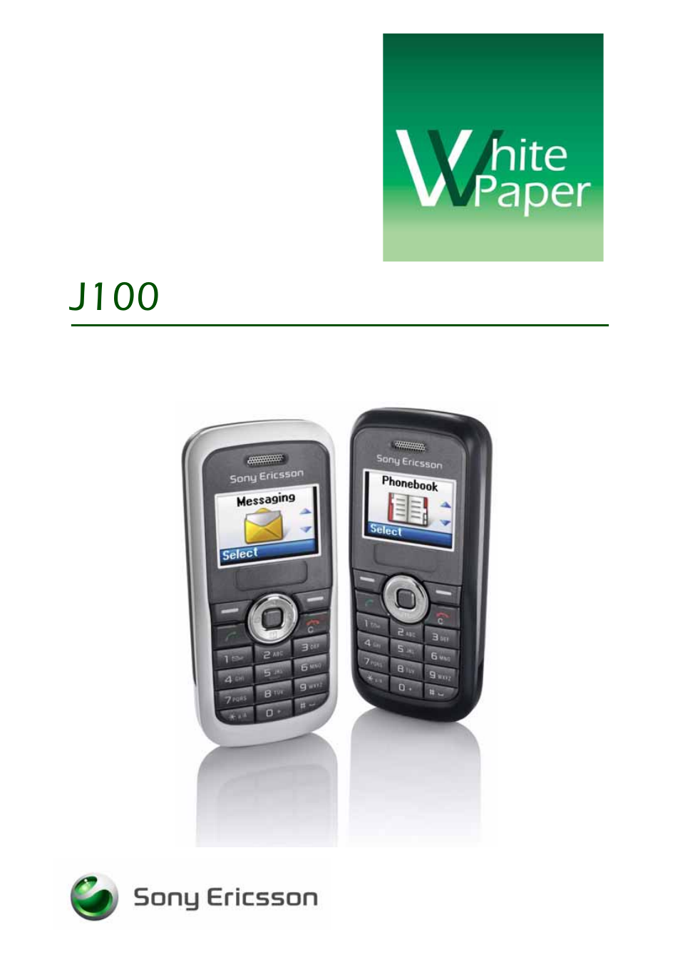 Sony Ericsson J100 User Manual | 21 pages