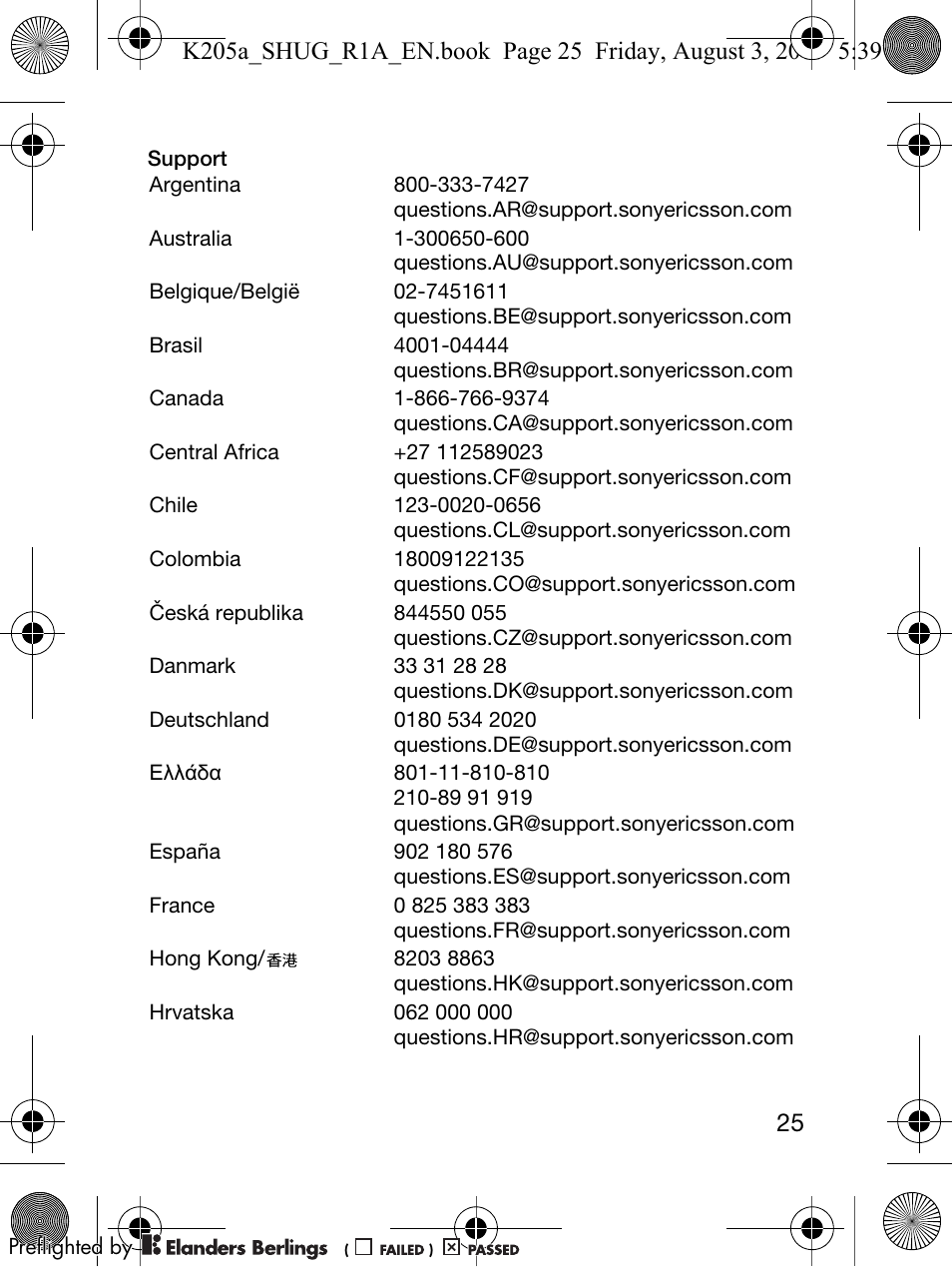 Sony Ericsson K205 User Manual | Page 27 / 48