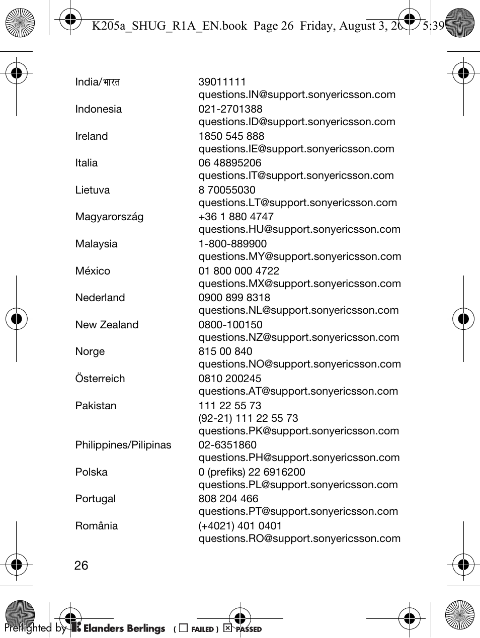 Sony Ericsson K205 User Manual | Page 28 / 48