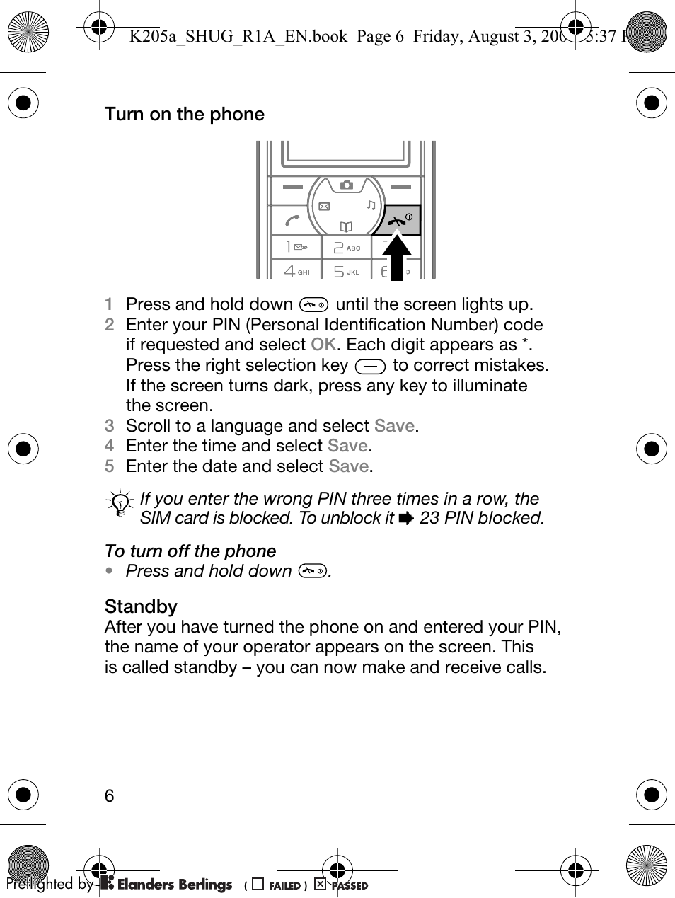 Sony Ericsson K205 User Manual | Page 8 / 48