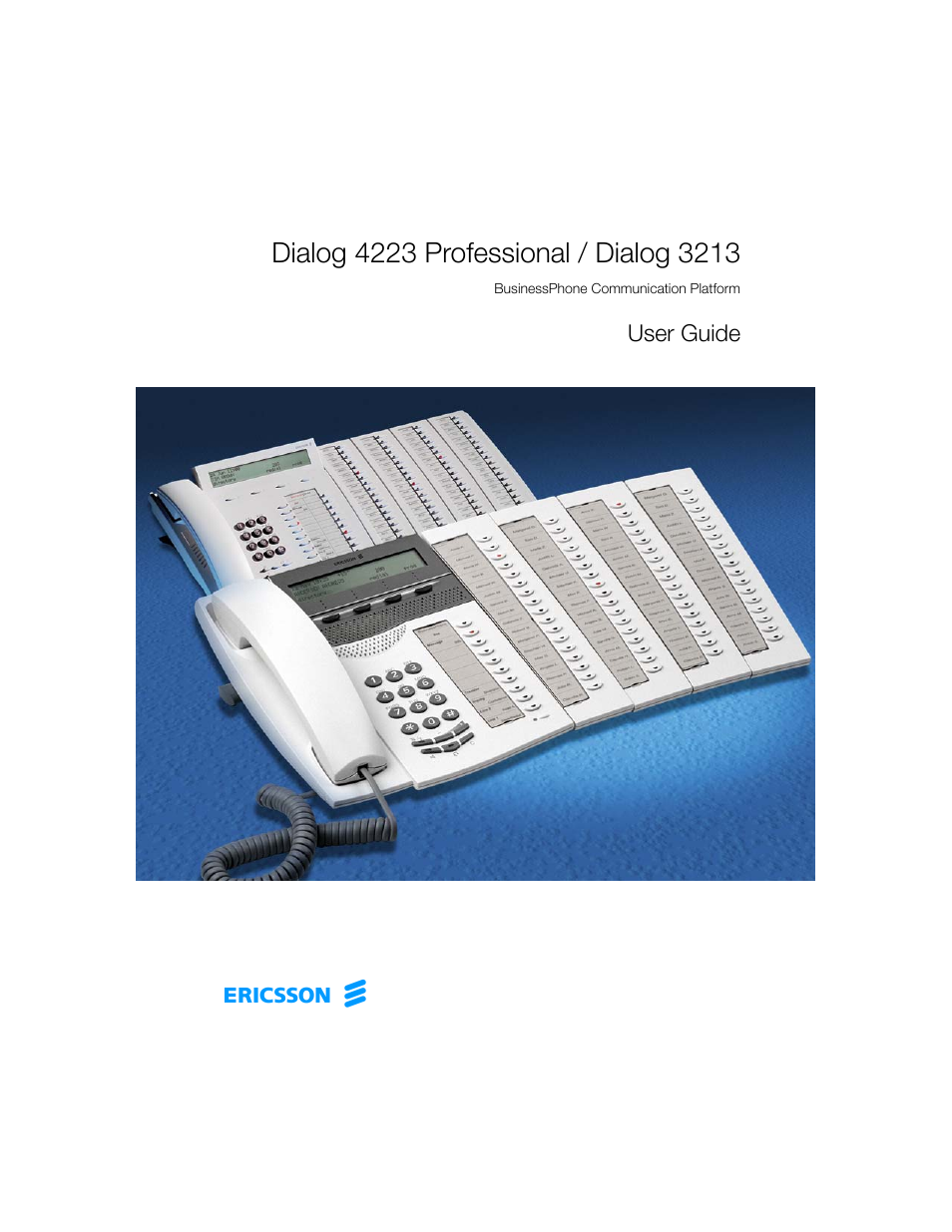 Sony Ericsson Dialog 4223 User Manual | 132 pages