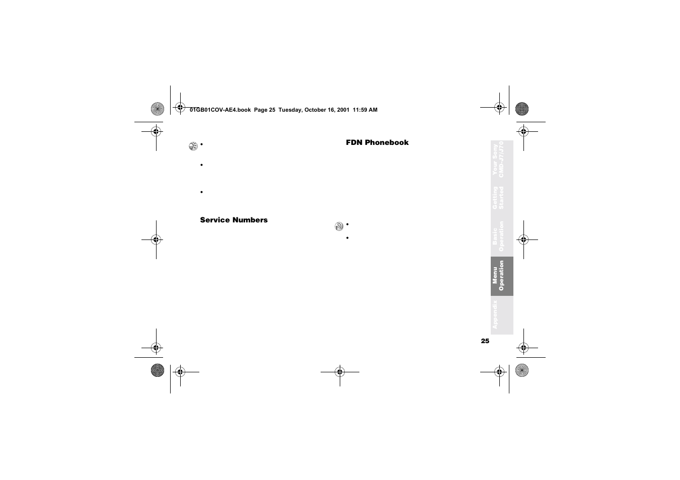 Sony Ericsson CMD-J7 User Manual | Page 25 / 68