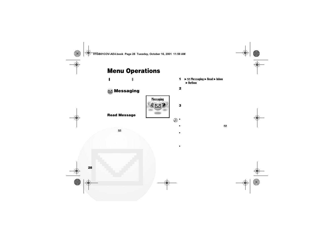Menu operations | Sony Ericsson CMD-J7 User Manual | Page 28 / 68