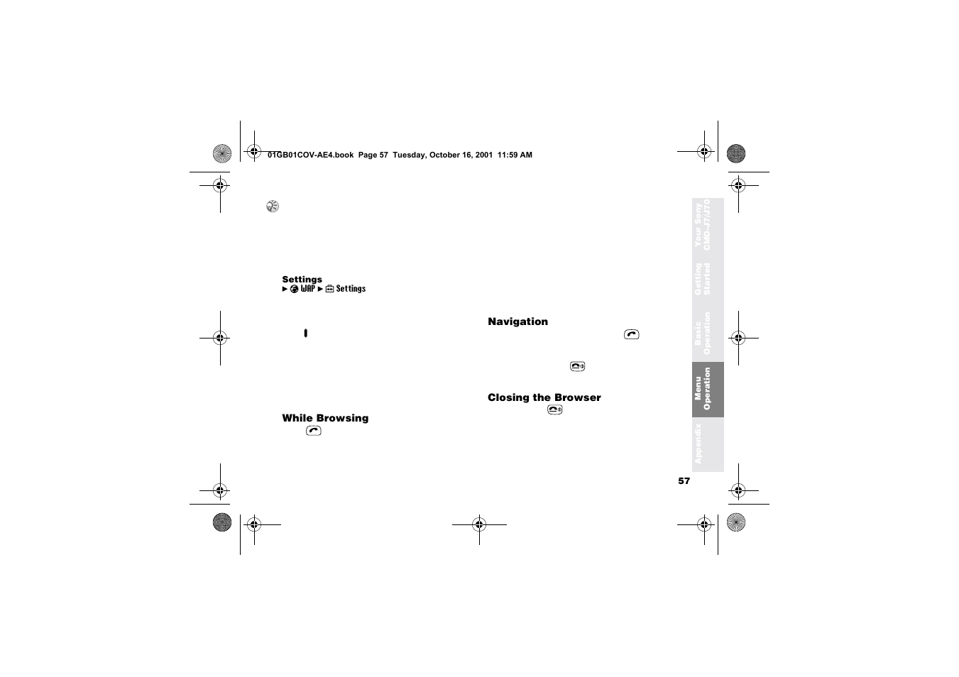 Sony Ericsson CMD-J7 User Manual | Page 57 / 68