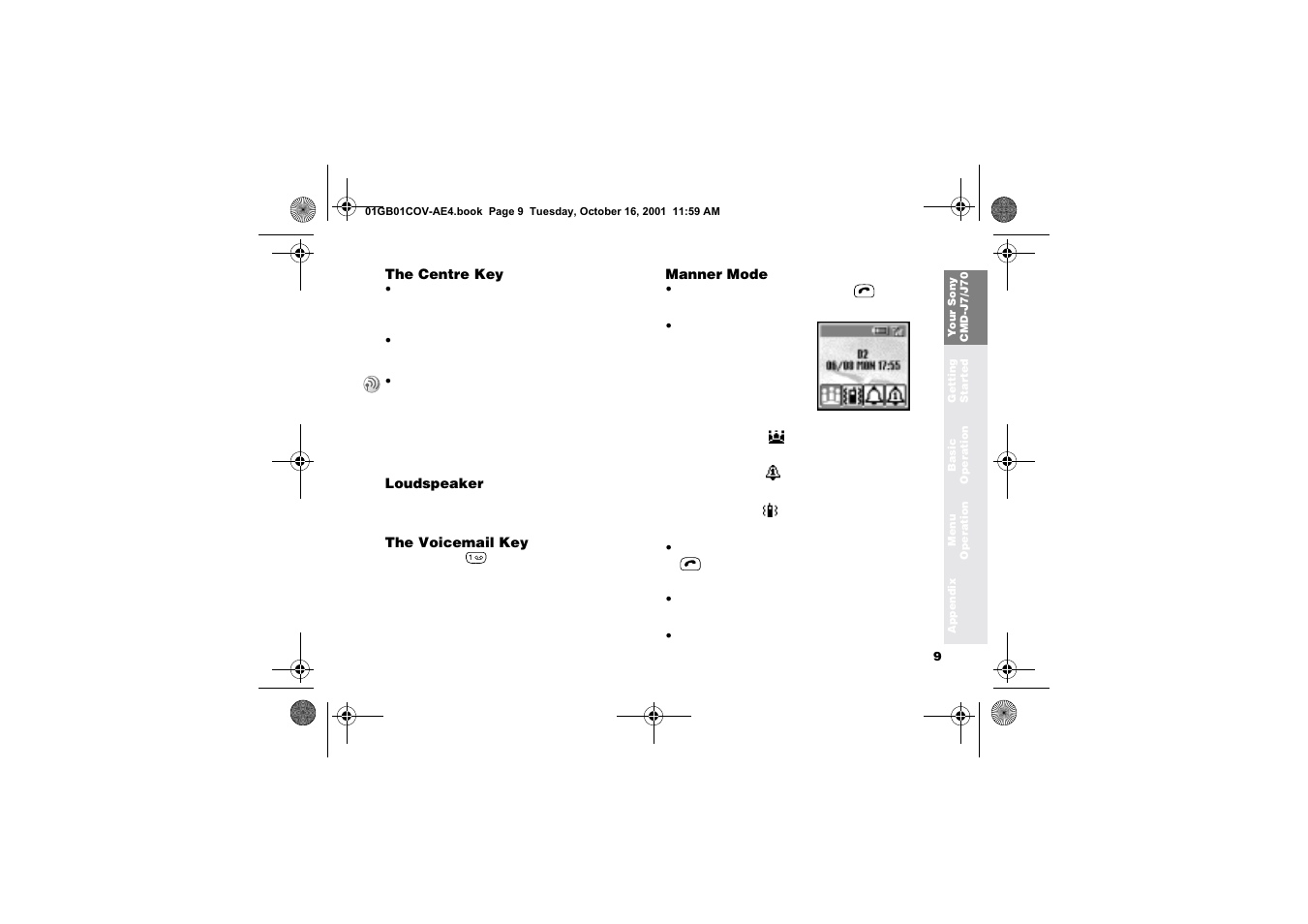 Sony Ericsson CMD-J7 User Manual | Page 9 / 68