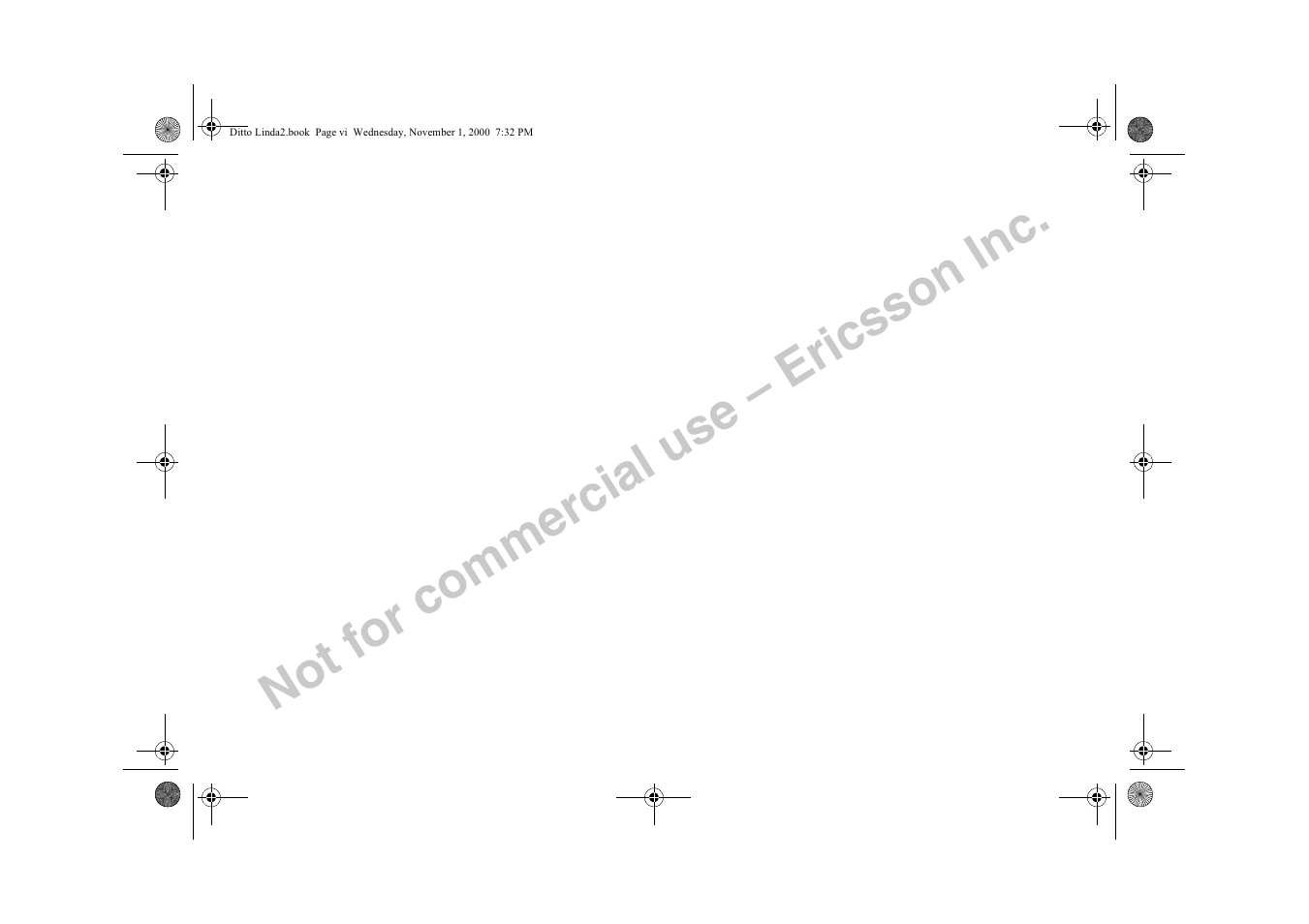 Not for commercial use – ericsson inc | Sony Ericsson R278d User Manual | Page 7 / 77