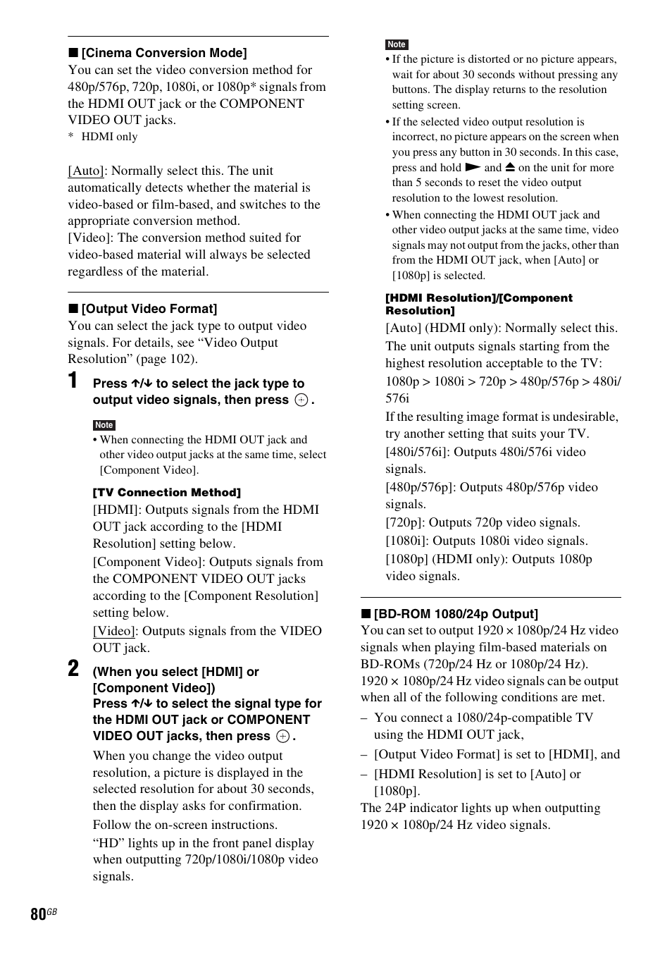 Sony Ericsson BDV-E300 User Manual | Page 80 / 115