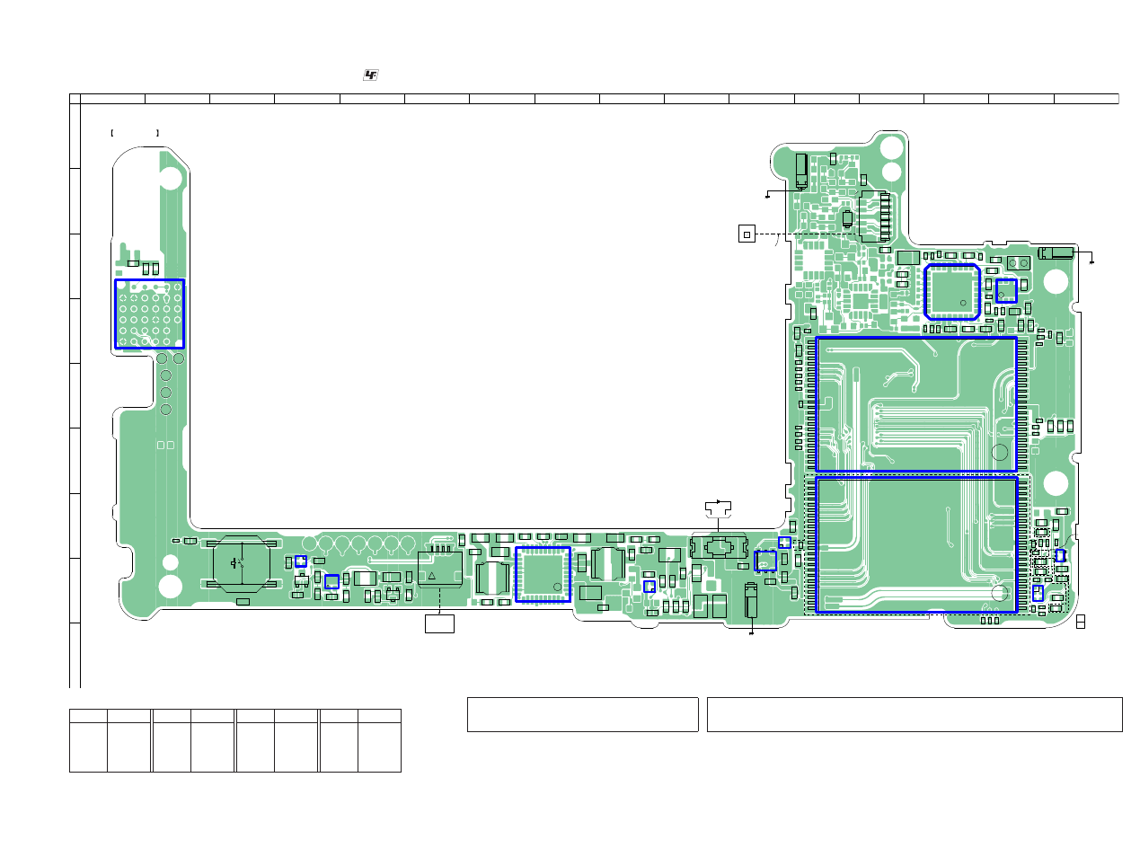 4. printed wiring board - main board (side b), B2 b1 a2 a1 | Sony Ericsson NWZ-A826K User Manual | Page 21 / 54