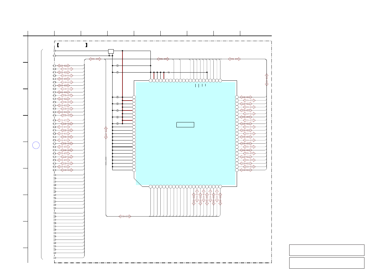 6. schematic diagram - main board (2/7), Dq0 – dq31, Ba0 j7 | Ba1 h8, Clk j1, Cs j8, Cke j2, We k8, Cas k7, Ras j9 | Sony Ericsson NWZ-A826K User Manual | Page 23 / 54