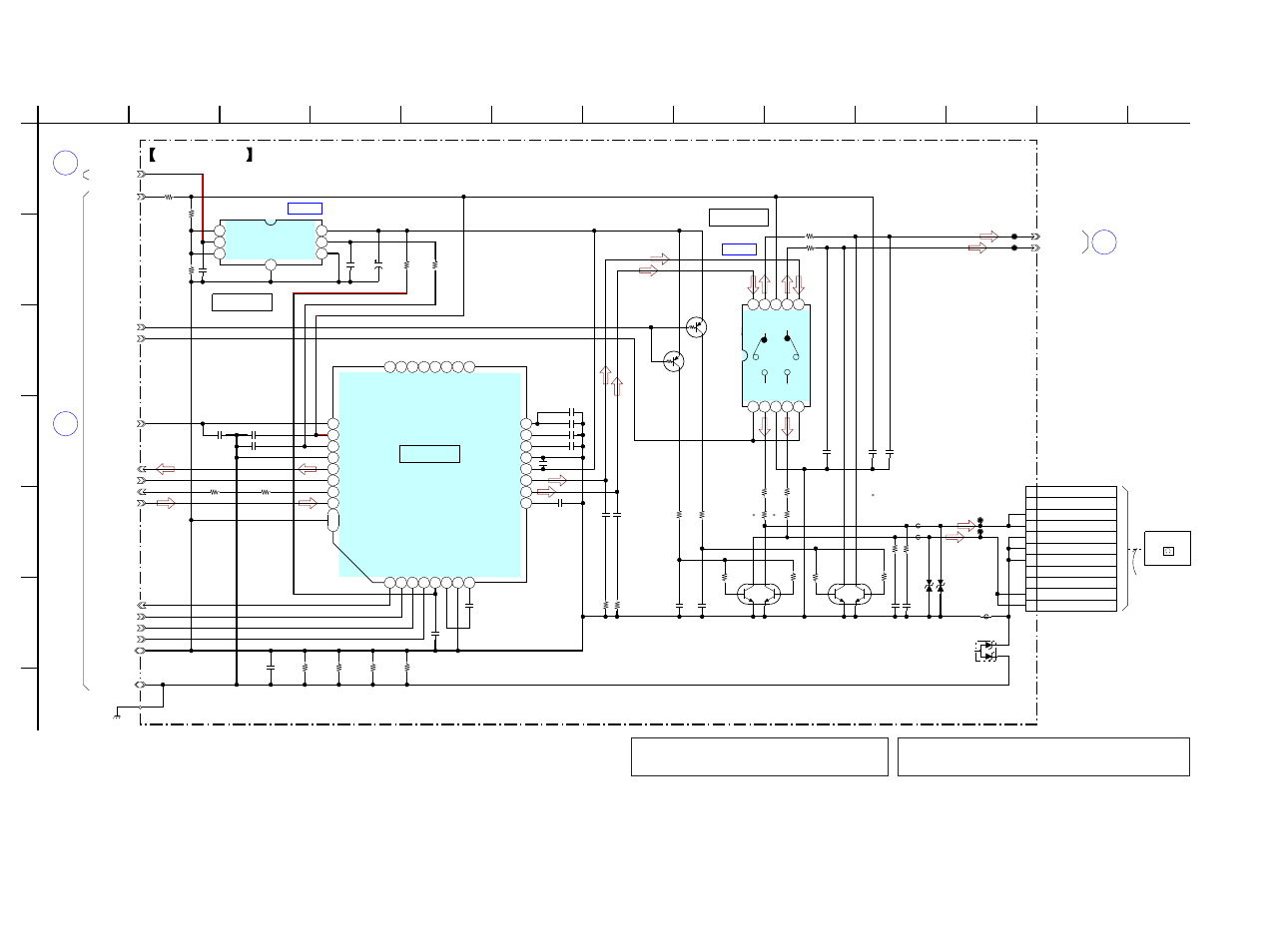 9. schematic diagram - main board (5/7), Sdin, Sda/cdin | Scl/cclk, Ad0/ncs, Mclk, Sdout, Sclk, Lrck, Nreset | Sony Ericsson NWZ-A826K User Manual | Page 26 / 54