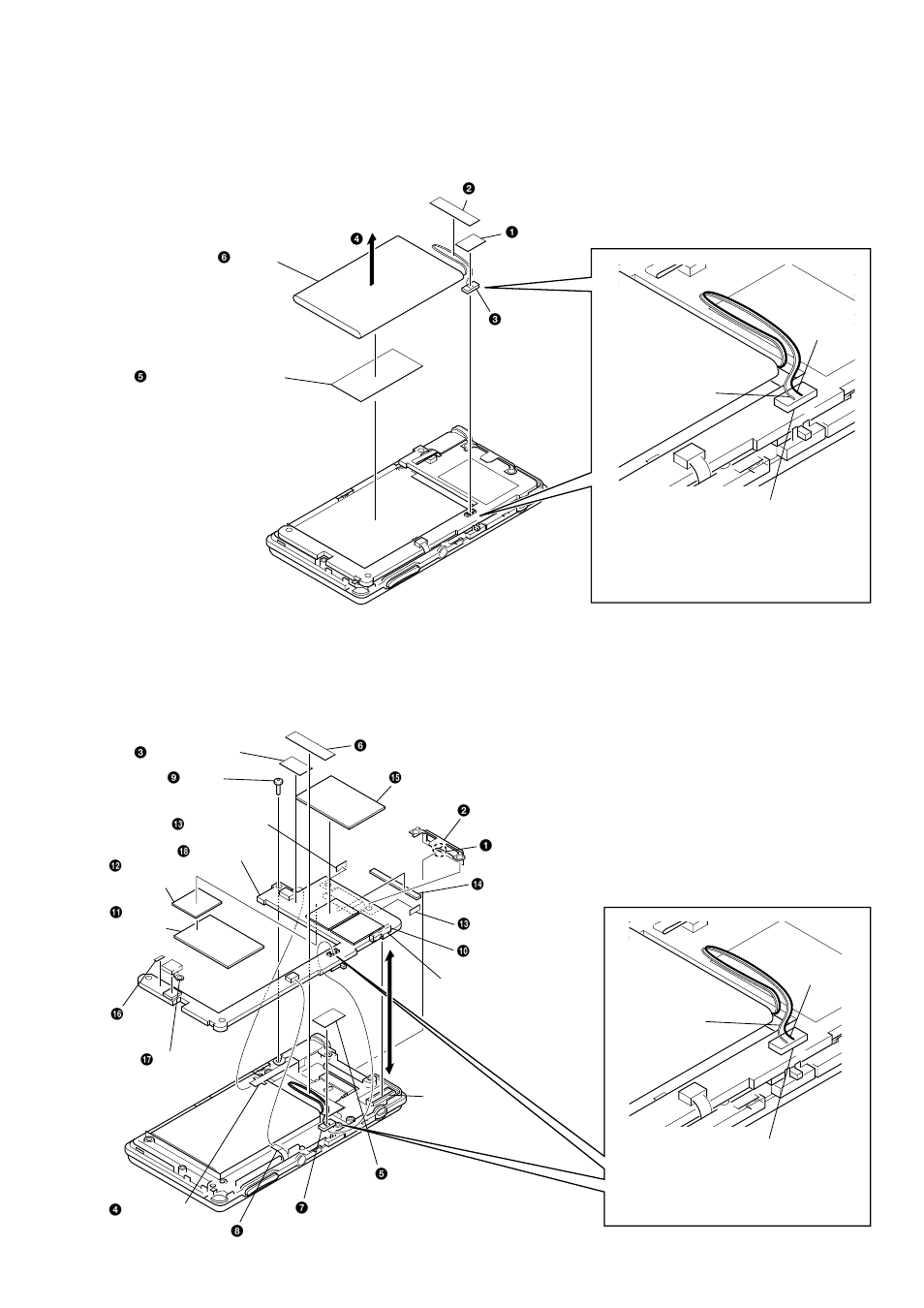 3. battery, 4. main board | Sony Ericsson NWZ-A826K User Manual | Page 7 / 54