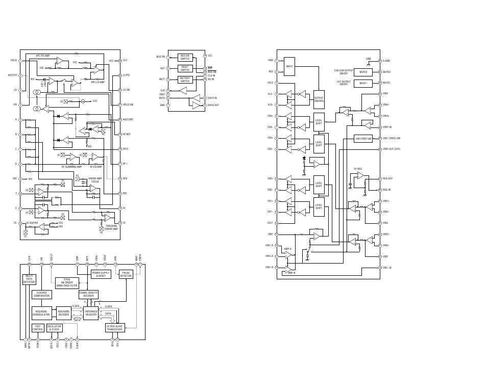Ic block diagrams | Sony Ericsson CDX-CA860X User Manual | Page 42 / 62