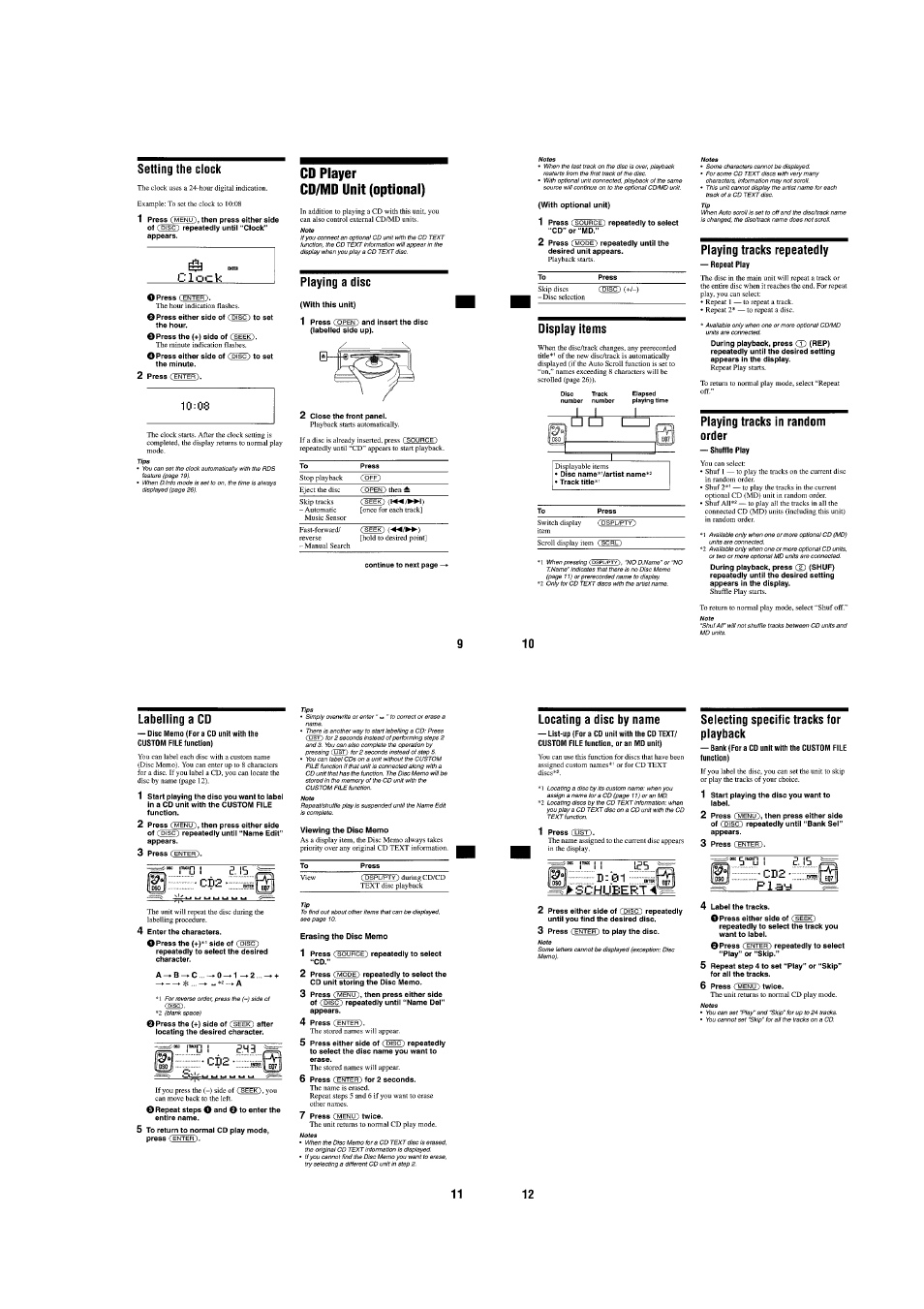 Sony Ericsson CDX-CA860X User Manual | Page 5 / 62