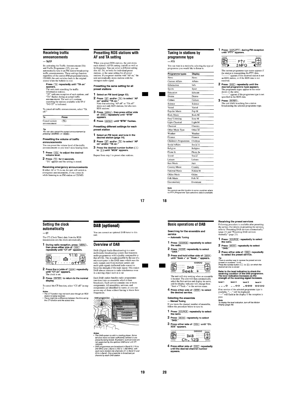 Sony Ericsson CDX-CA860X User Manual | Page 7 / 62