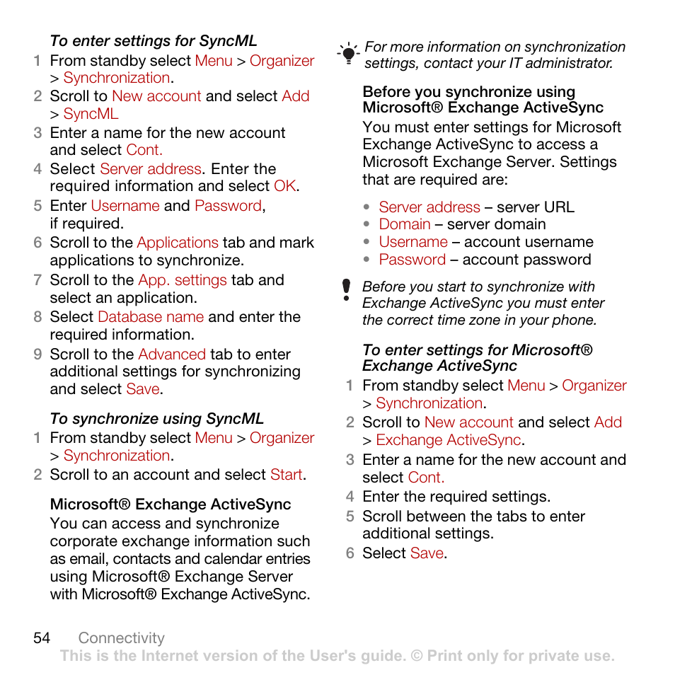 Sony Ericsson Cyber-shot C902 User Manual | Page 56 / 82