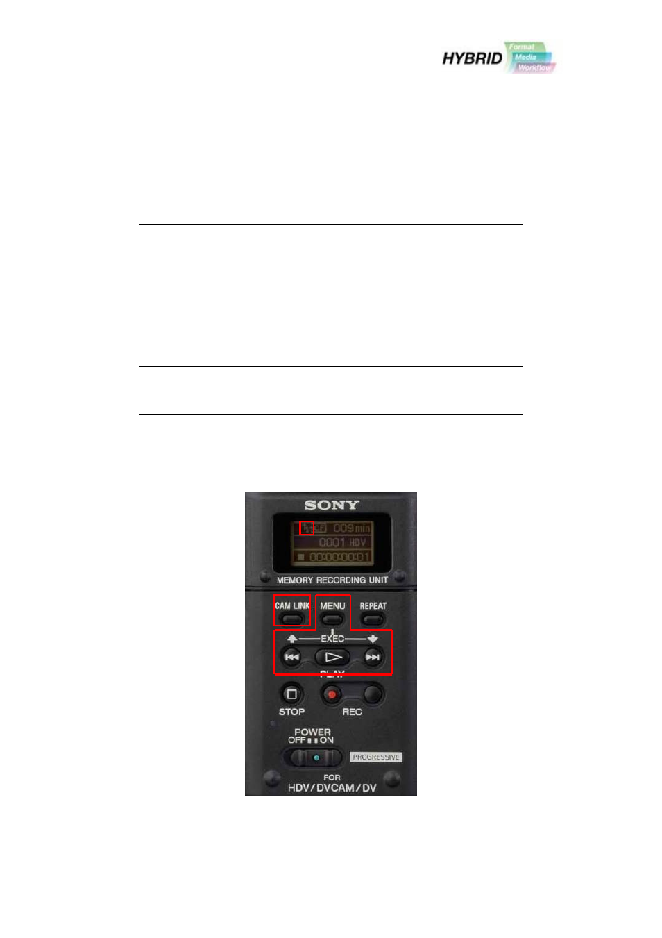 Sony Ericsson HVR-MRC1 User Manual | Page 3 / 8