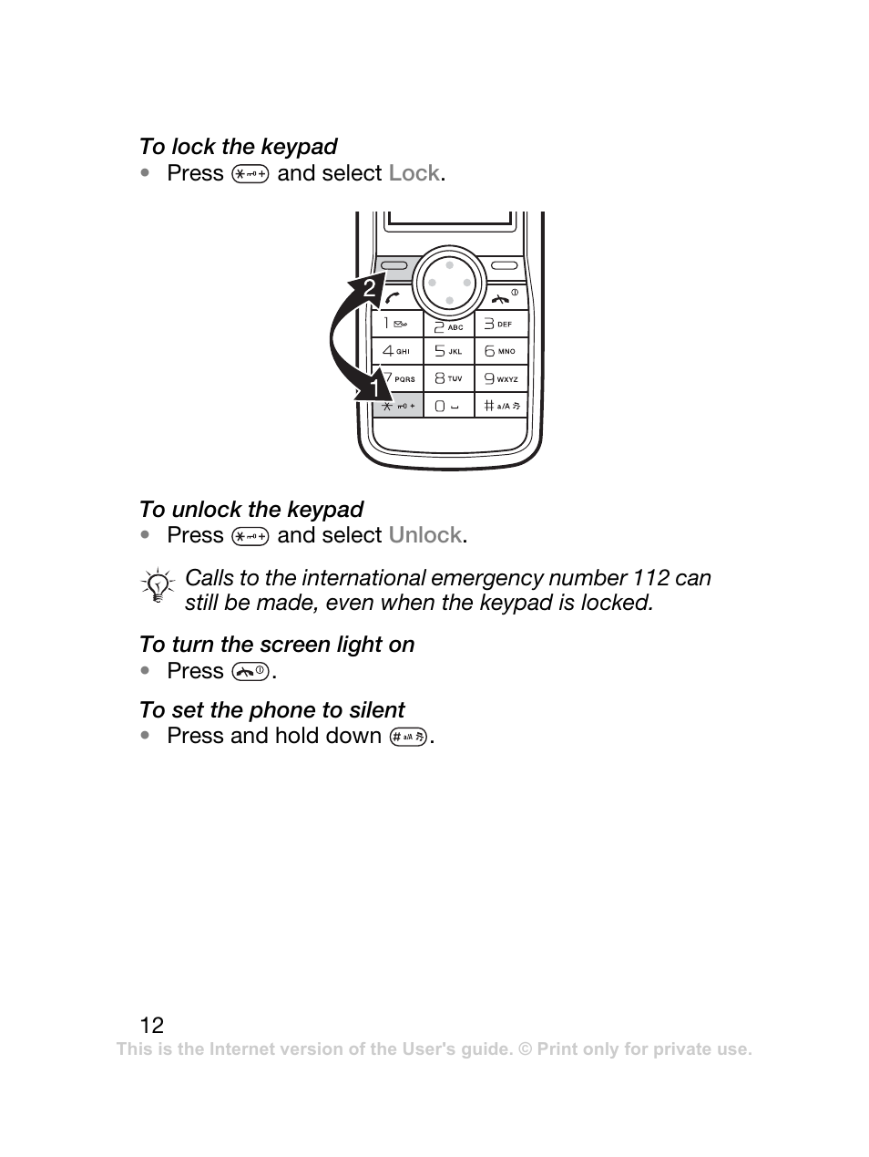 Sony Ericsson J120 User Manual | Page 13 / 74