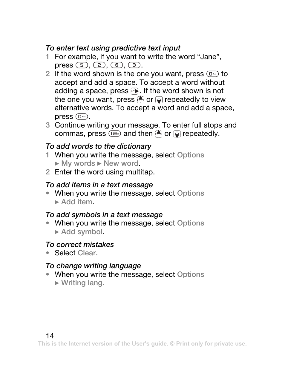 Sony Ericsson J120 User Manual | Page 15 / 74