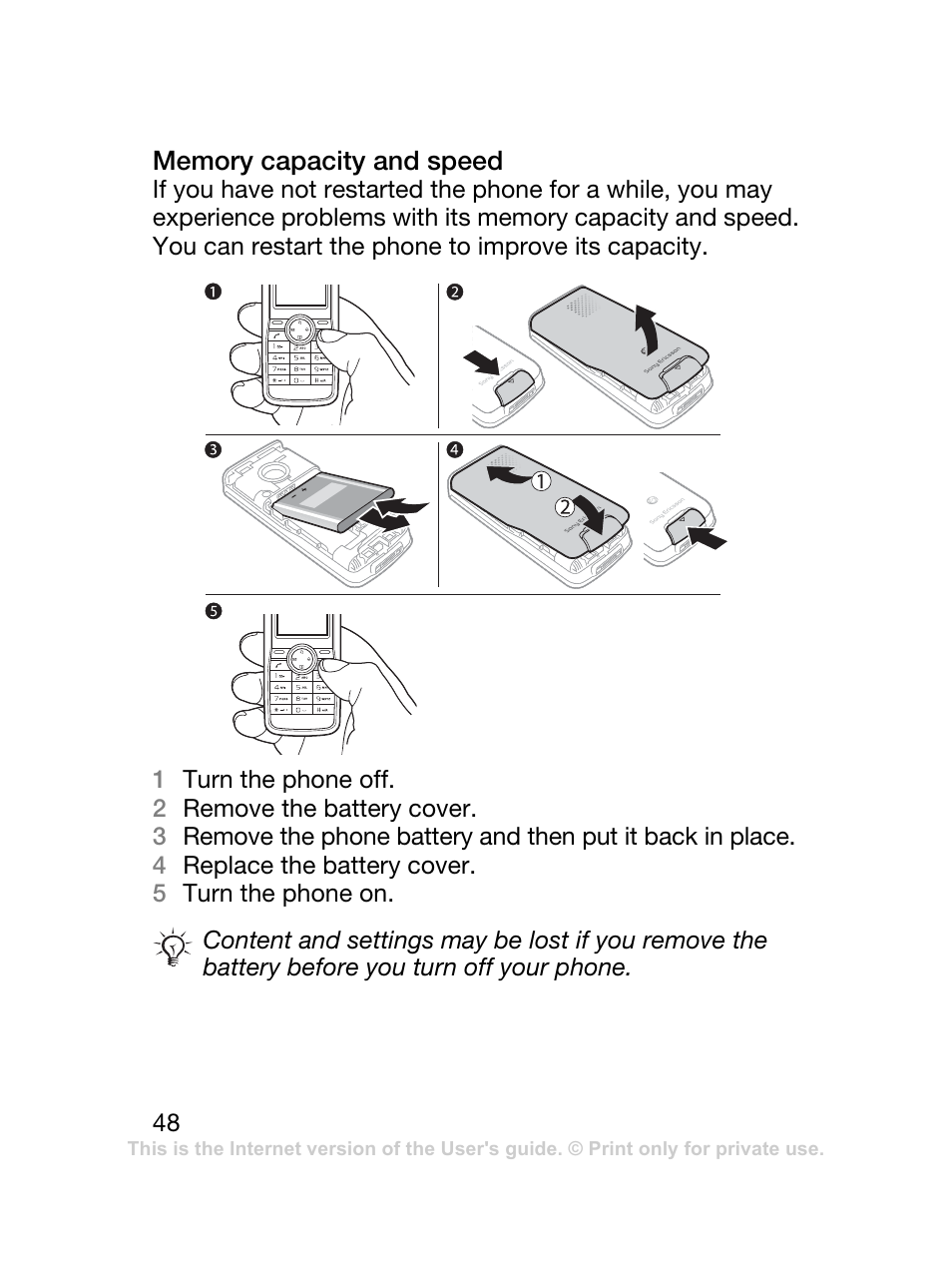 Sony Ericsson J120 User Manual | Page 49 / 74