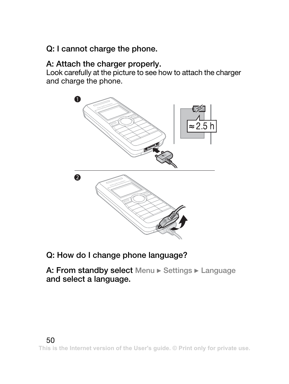 Sony Ericsson J120 User Manual | Page 51 / 74