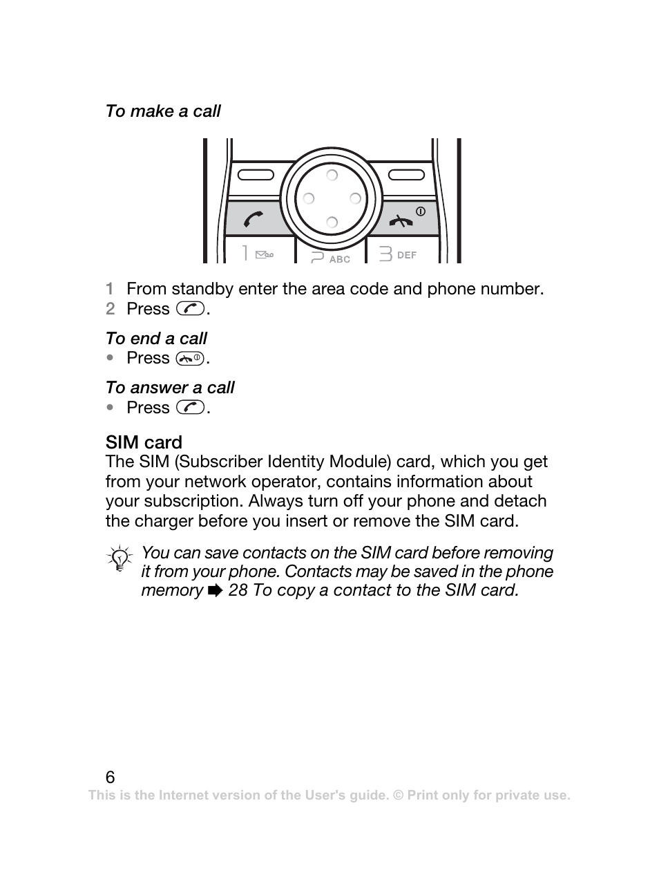 Sony Ericsson J120 User Manual | Page 7 / 74