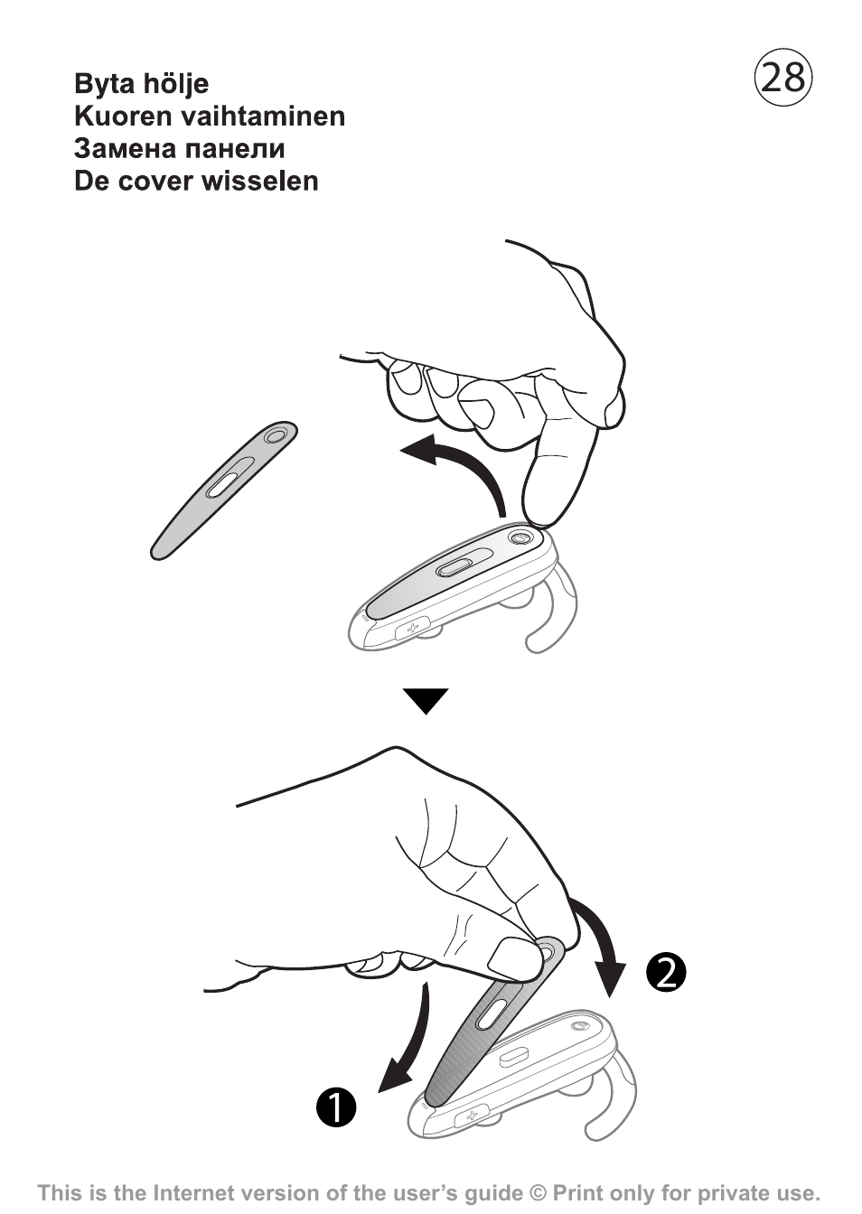 Sony Ericsson HBH-602 User Manual | Page 29 / 36