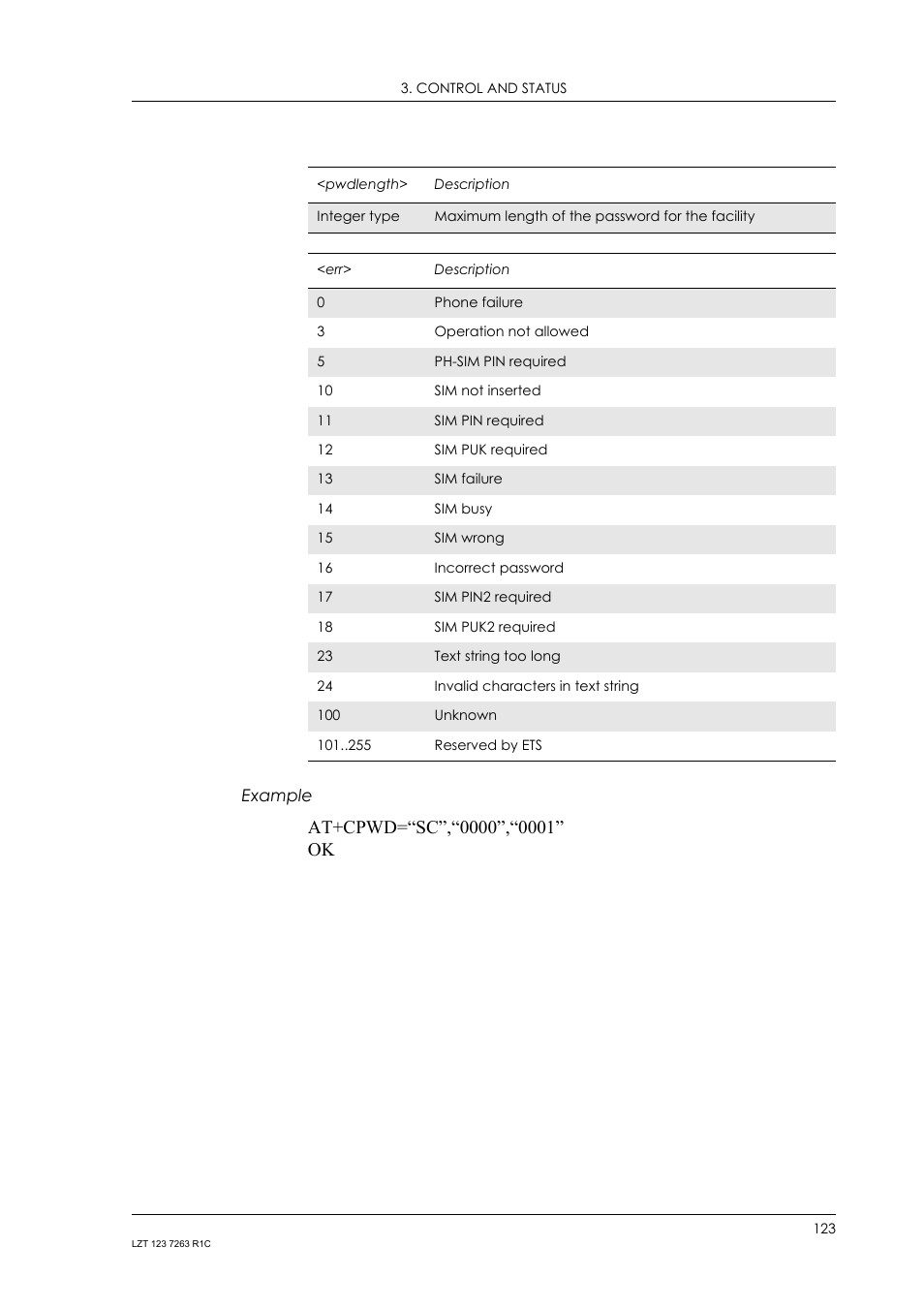 Example | Sony Ericsson GM47 User Manual | Page 123 / 338