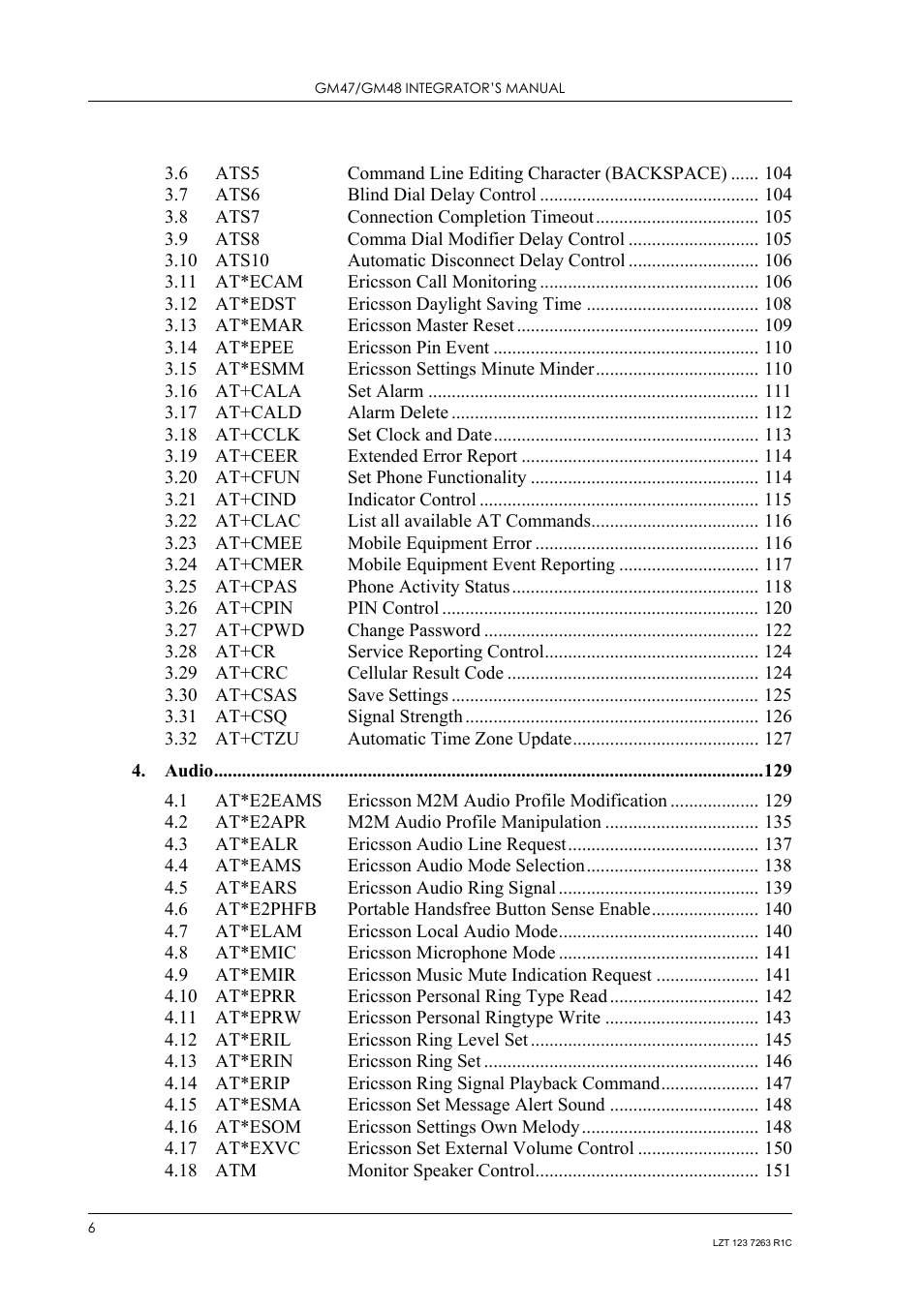 Sony Ericsson GM47 User Manual | Page 6 / 338
