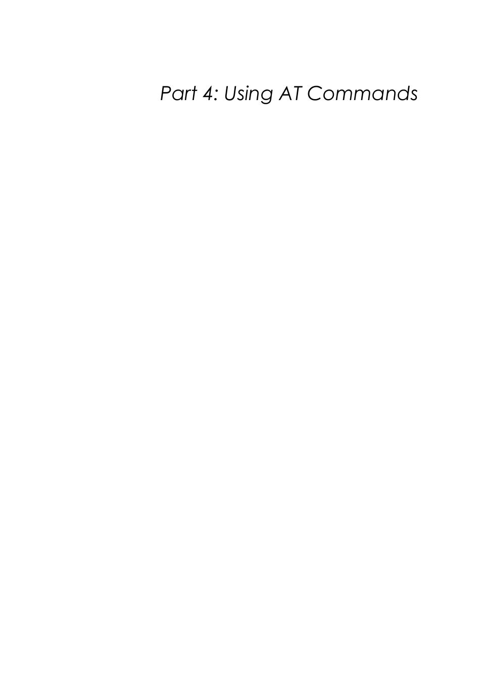 Part 4: using at commands | Sony Ericsson GM47 User Manual | Page 79 / 338