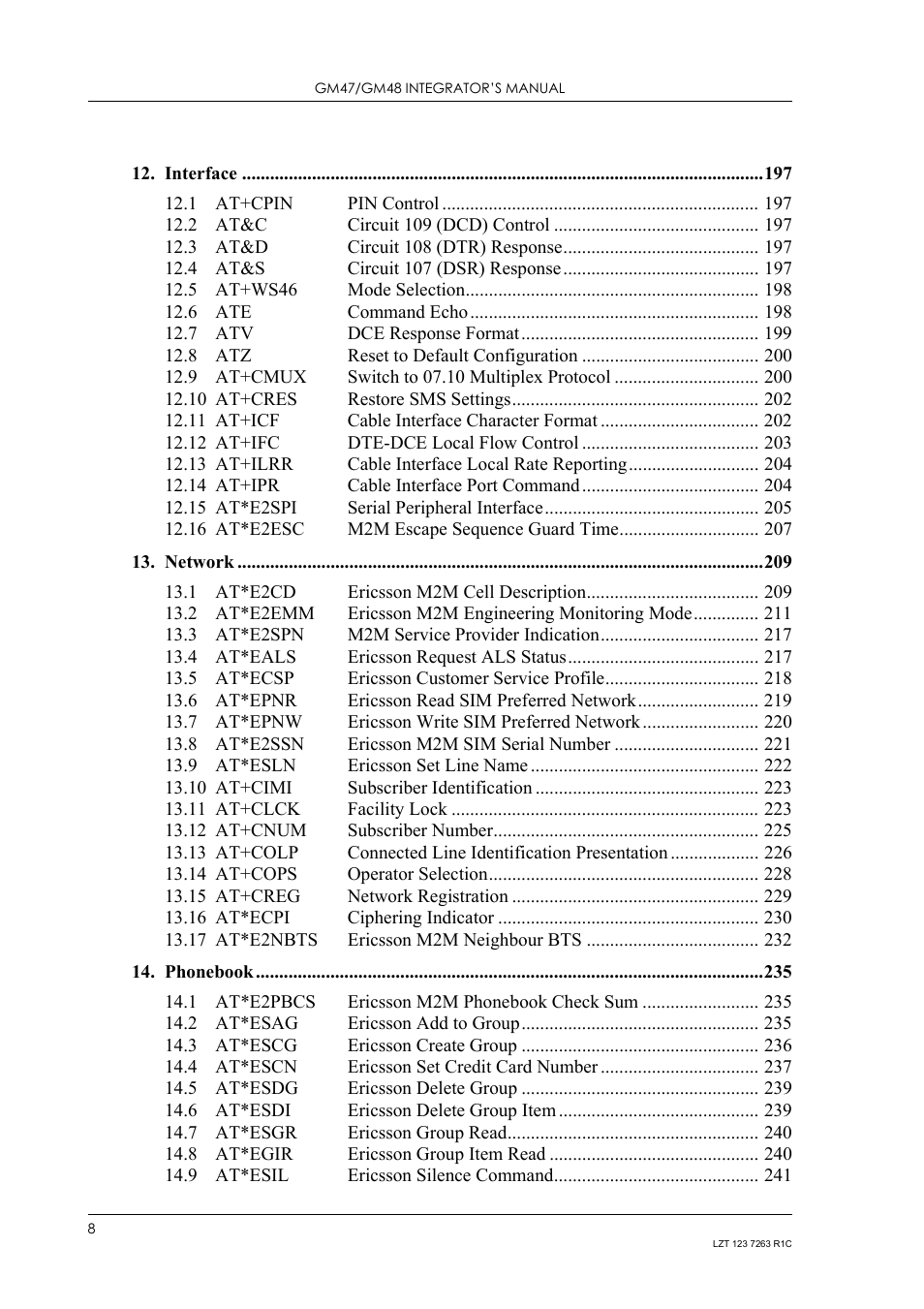 Sony Ericsson GM47 User Manual | Page 8 / 338