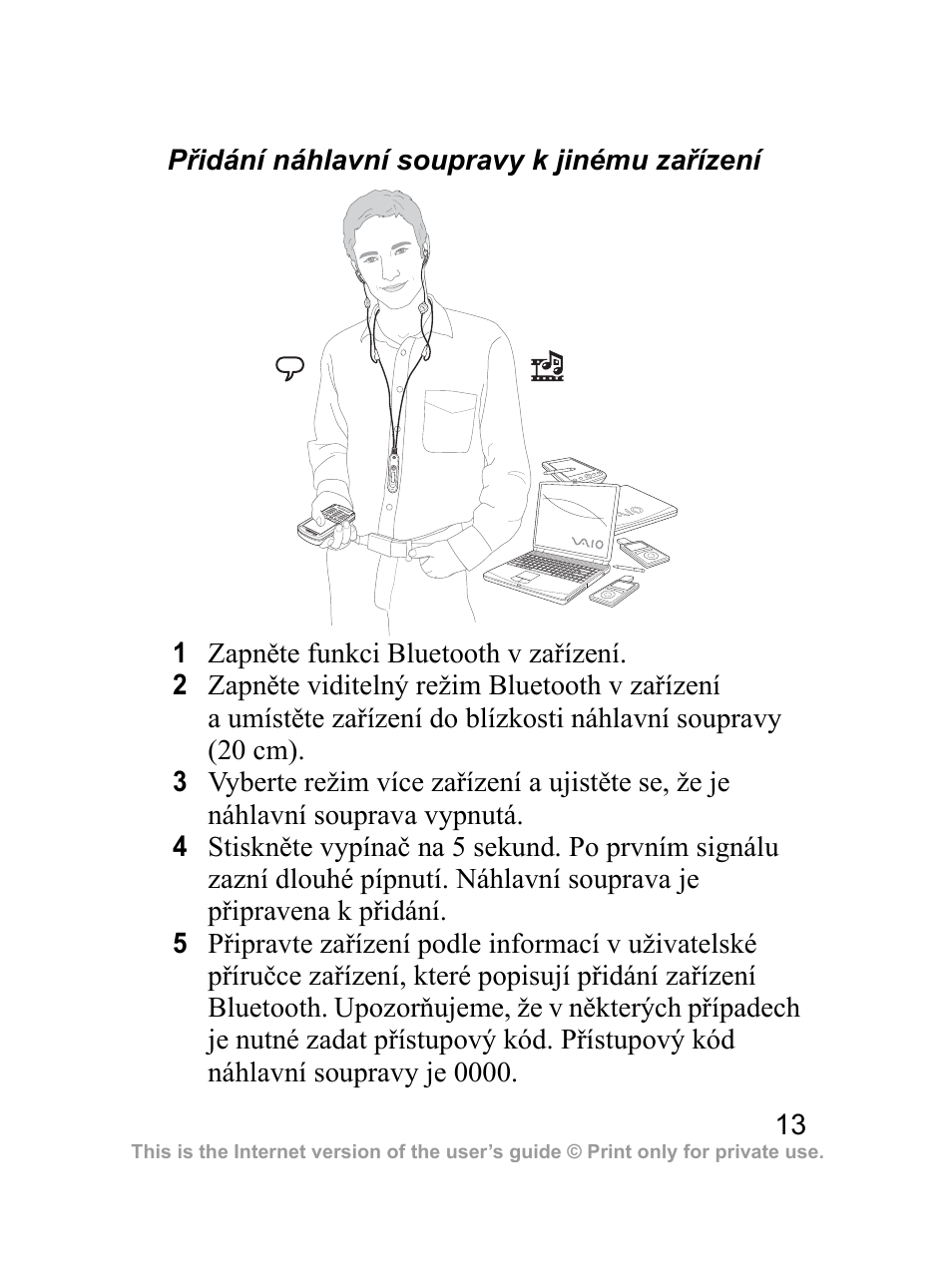 Sony Ericsson Bluetooth HBH-DS970 User Manual | Page 14 / 70