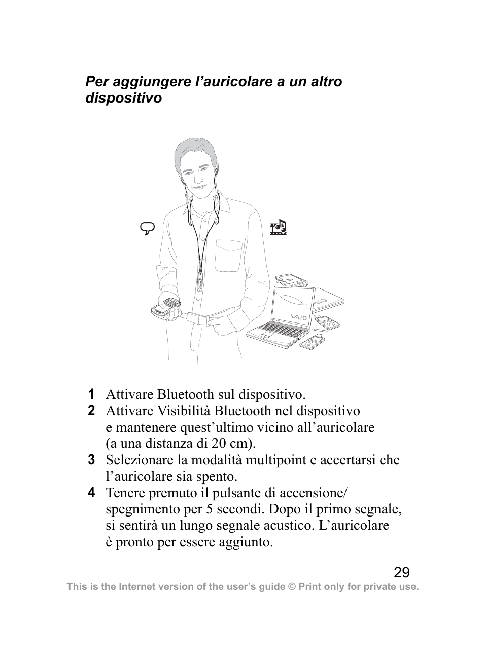 Sony Ericsson Bluetooth HBH-DS970 User Manual | Page 30 / 70