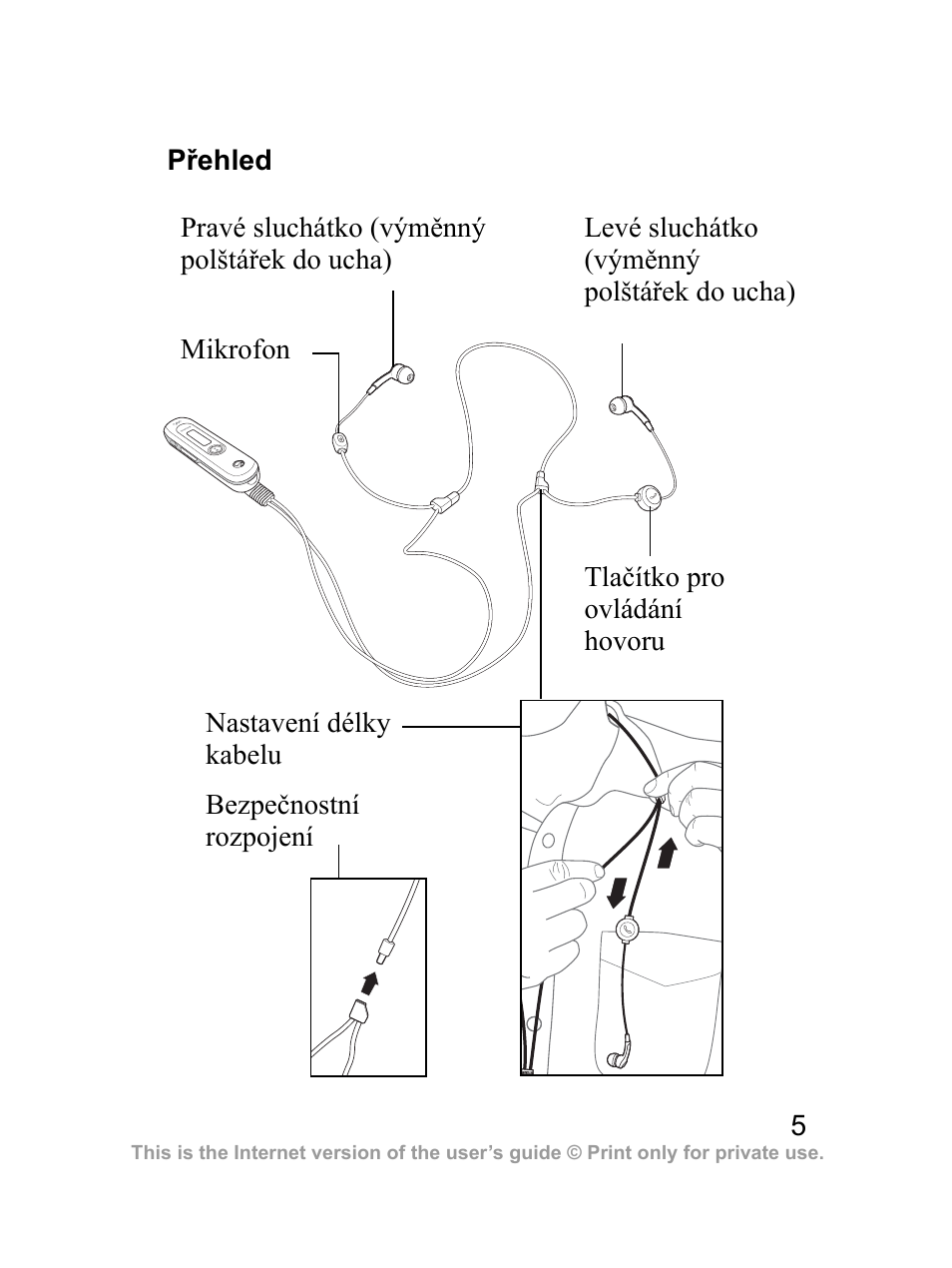 Přehled | Sony Ericsson Bluetooth HBH-DS970 User Manual | Page 6 / 70