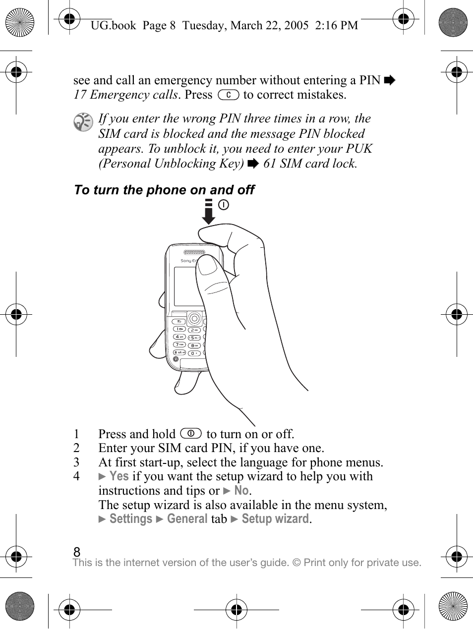 Sony Ericsson K300a User Manual | Page 10 / 85