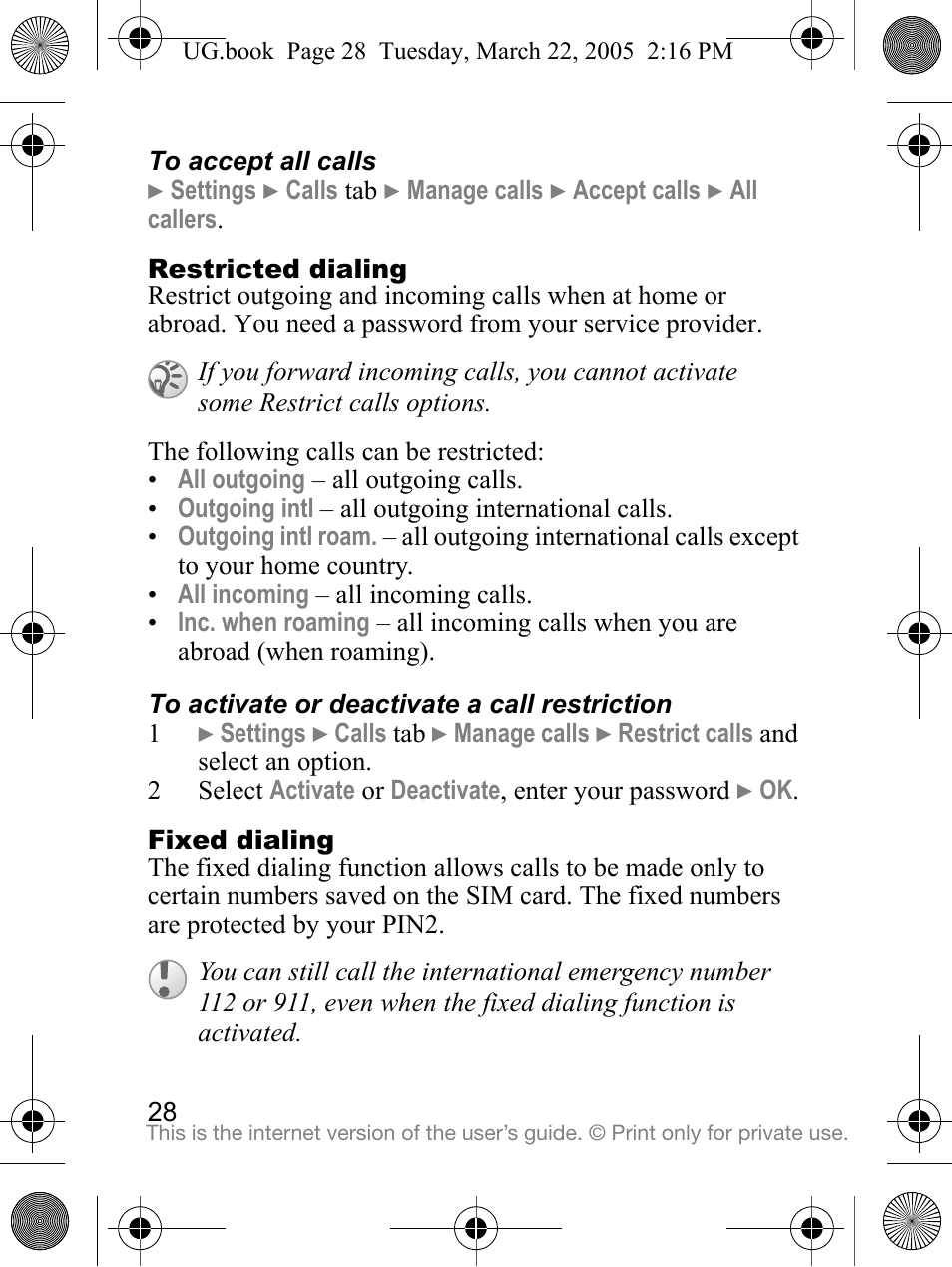 Sony Ericsson K300a User Manual | Page 30 / 85