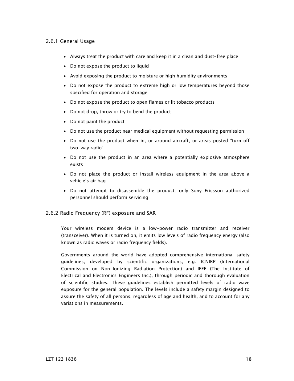 Sony Ericsson GS64 User Manual | Page 18 / 92