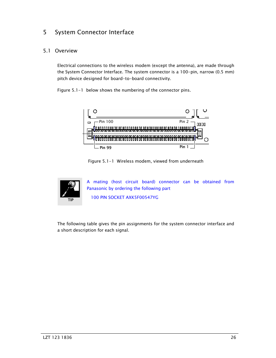 5 system connector interface | Sony Ericsson GS64 User Manual | Page 26 / 92