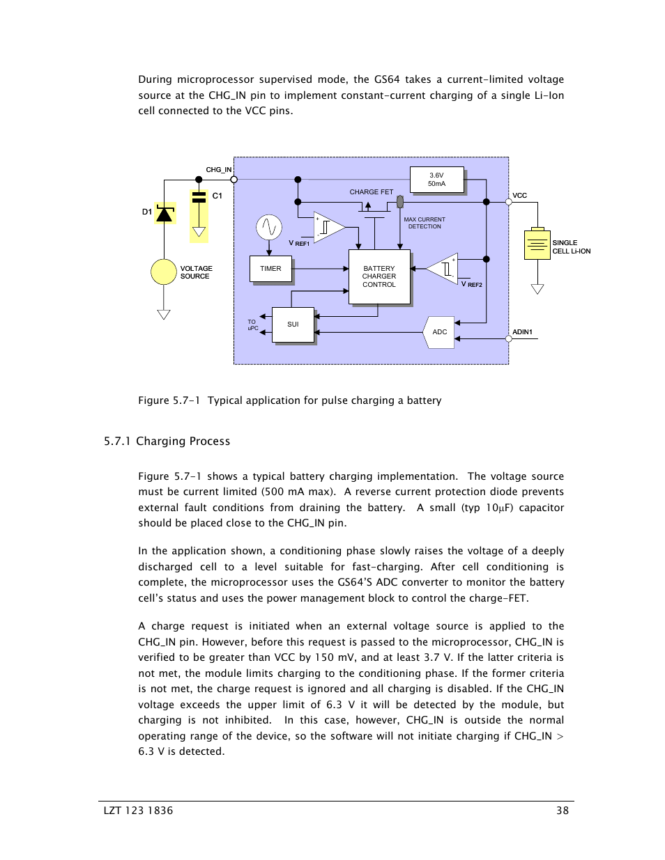 1 charging process | Sony Ericsson GS64 User Manual | Page 38 / 92
