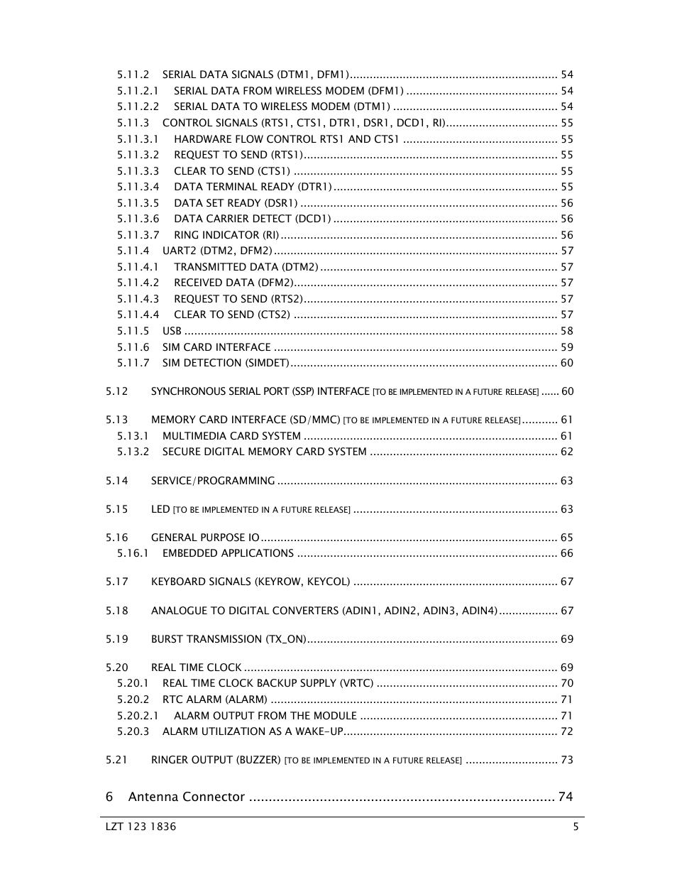 Sony Ericsson GS64 User Manual | Page 5 / 92