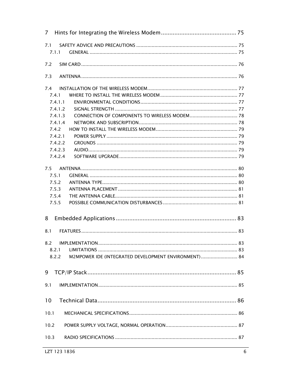 Sony Ericsson GS64 User Manual | Page 6 / 92