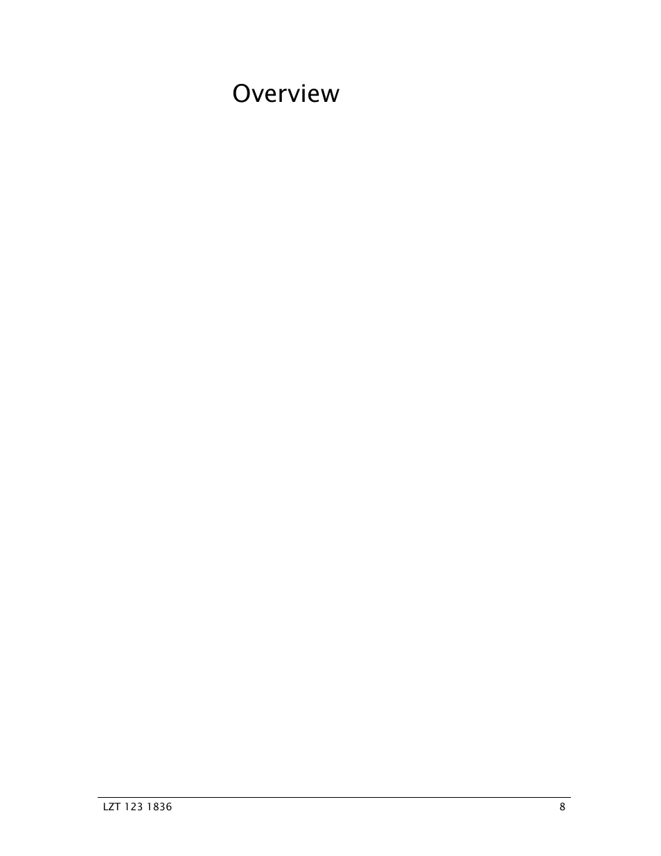 Overview | Sony Ericsson GS64 User Manual | Page 8 / 92