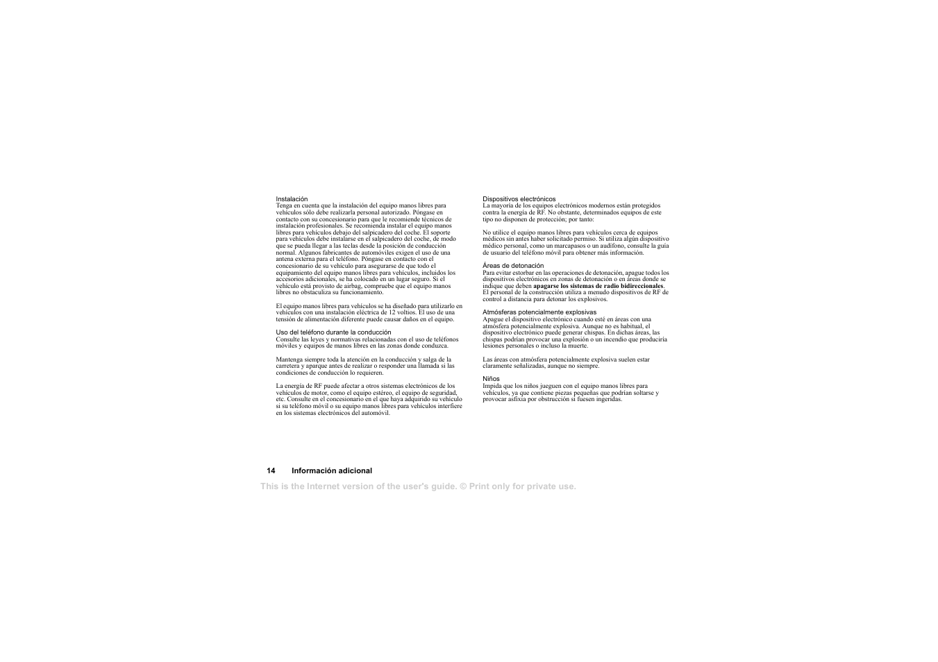 Sony Ericsson HCA-200 User Manual | Page 16 / 124