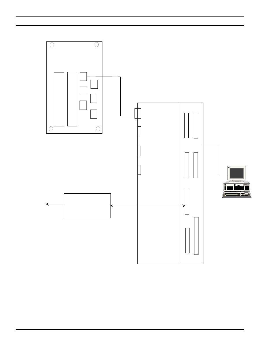 C om puter t er minal a s cii k eyboard | Sony Ericsson LBI-38965 User Manual | Page 56 / 58