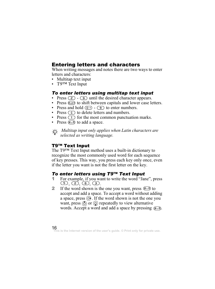 Sony Ericsson k310c User Manual | Page 17 / 90