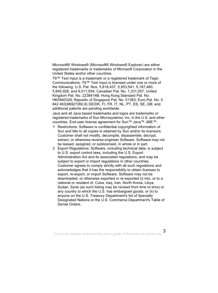 Sony Ericsson k310c User Manual | Page 4 / 90