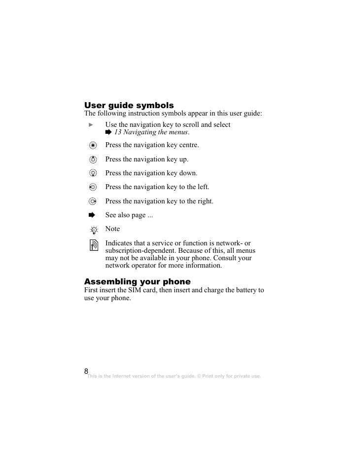 Sony Ericsson k310c User Manual | Page 9 / 90