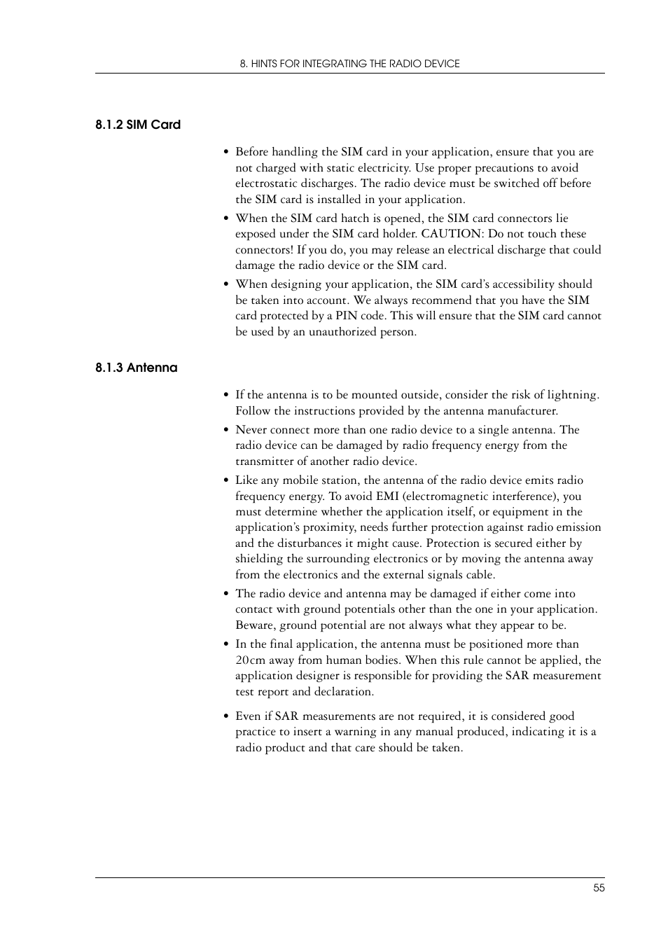 Sony Ericsson GR47/GR48 User Manual | Page 55 / 84