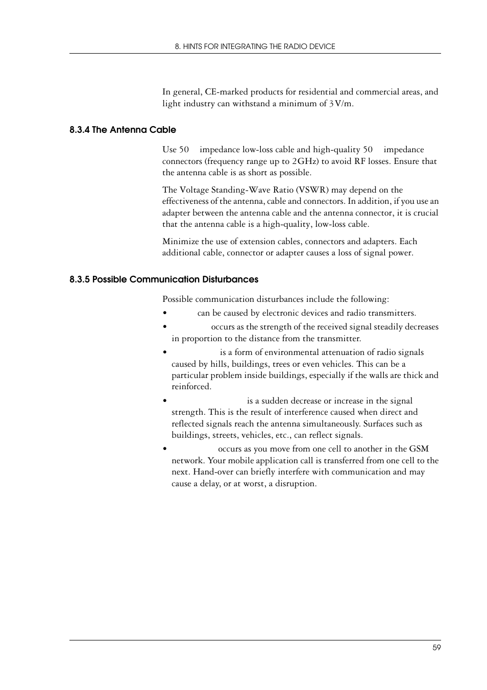 Sony Ericsson GR47/GR48 User Manual | Page 59 / 84